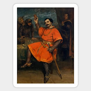 Louis Gueymard as Robert le Diable by Gustave Courbet Magnet